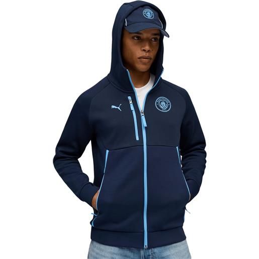 PUMA manchester city PUMAtech fz hoodie felpa adulto