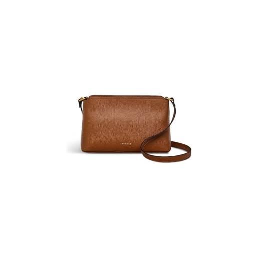 RADLEY grainger way corpo a tracolla piccolo ziptop, indo tan, s
