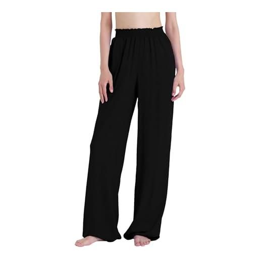 RAGNO pantalone donna lungo 100% viscosa leggera dq05pe