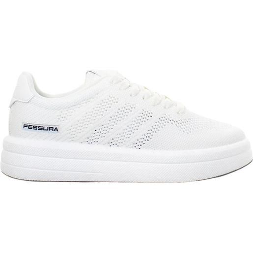 FESSURA sneakers fessura foam in lycra bianco