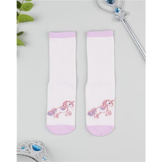 Prénatal antiscivolo bimba rosa unicorni