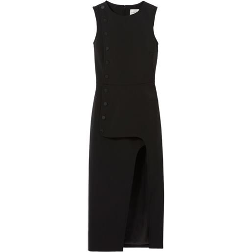 Claudie Pierlot abito midi con bottoni - nero