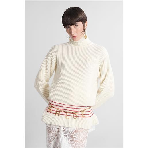 ChloÃ© maglia in lana beige