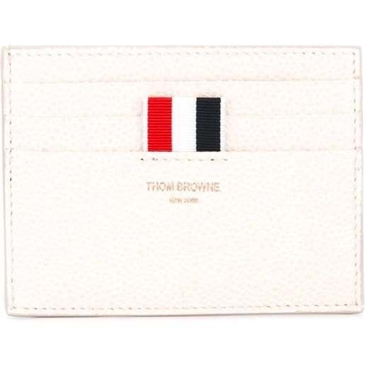 Thom Browne porta carte - toni neutri