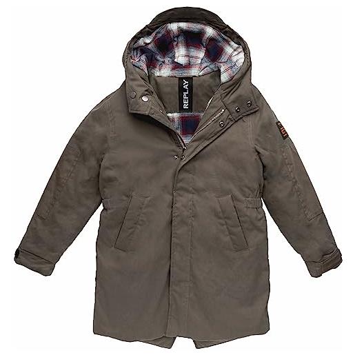 Replay sb8207, parka uomo bambino, 950 military, 