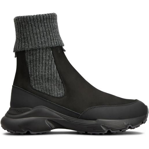 Tod's sneakers con design a inserti - nero