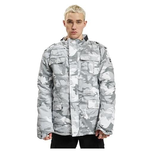 Brandit britannia winter jacket, uomo, black, m