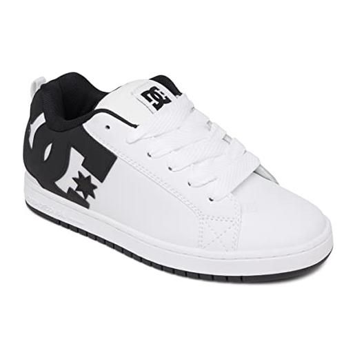 DC Shoes corte graffik, scarpe da skateboard, uomo, nero black 001, 42 eu