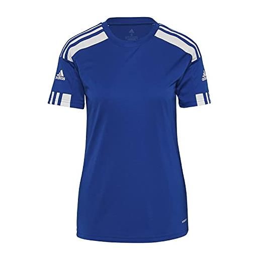 adidas donna squadra 21 jersey, royal blue / white, m