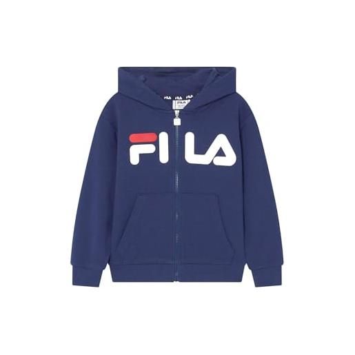 Fila felpa full-zip con cappuccio svindal hooded jacket blu 3-4 anni blu 50001