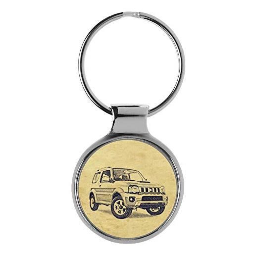 KIESENBERG portachiavi regalo per jimny manutenzione del modello ii fan a-4823