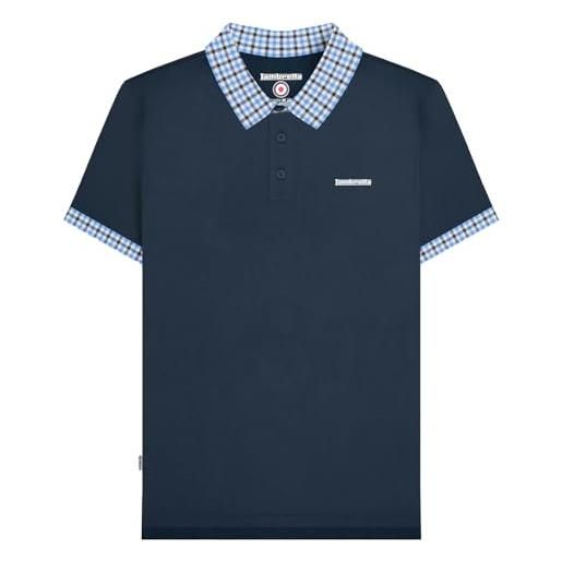 Lambretta Chest Stripe Uomo T-shirt SS0157-NVY