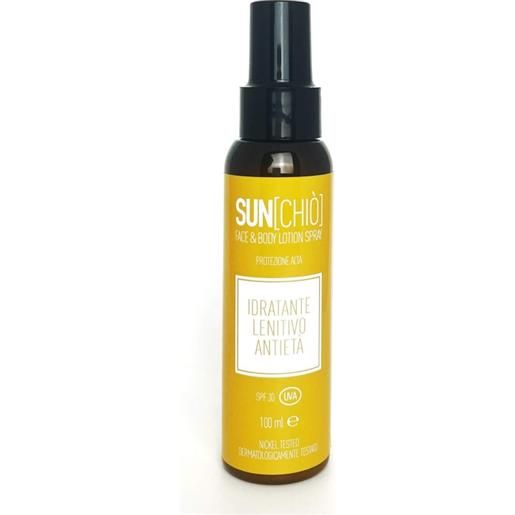 chio - sun chiò - lozione solare spray viso e corpo 100 ml