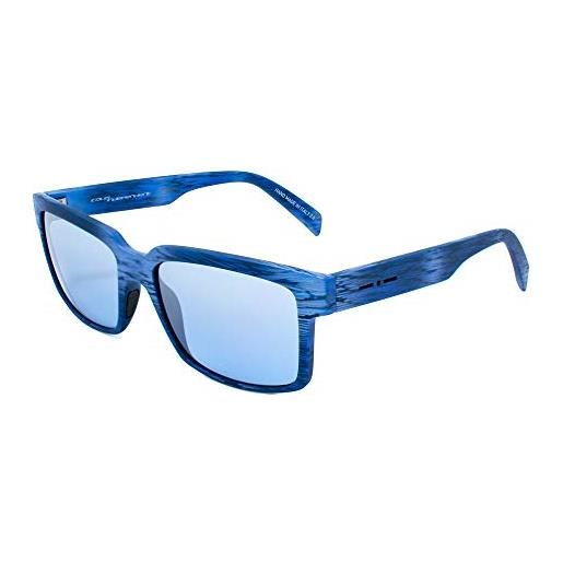 Italia Independent uomo 0910-bhs-020 occhiali da sole, blu (azul), 55