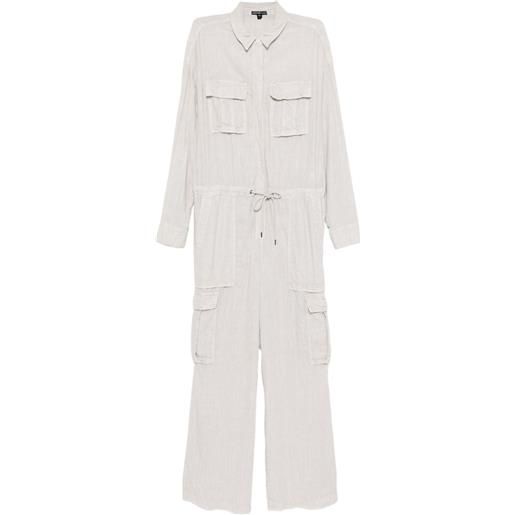 James Perse tuta intera cargo - grigio