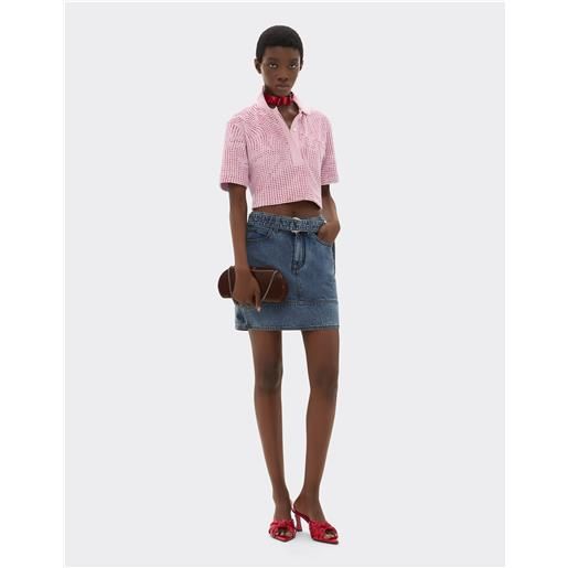 Ferrari la Ferrari dino portafoglio in pelle con tracolla - female portafogli e piccola pelletteria espresso os