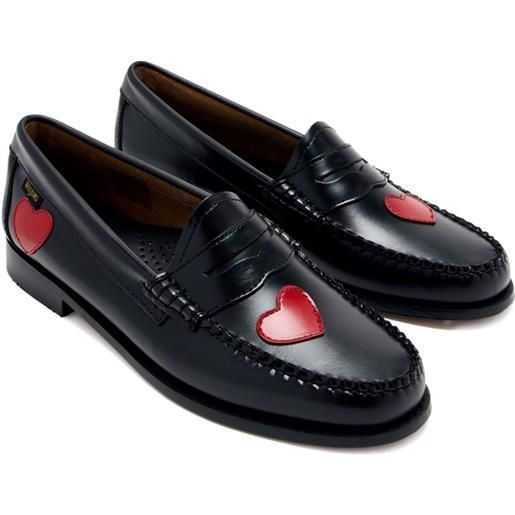 G.H. Bass & Co. mocassini con decorazione - nero