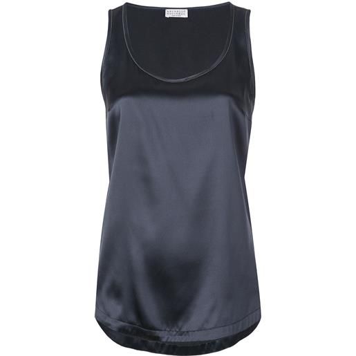 Brunello Cucinelli canotta - blu