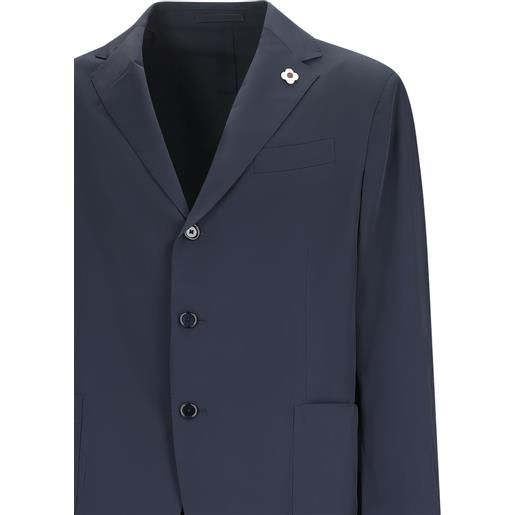 Lardini blazer monopetto - blu