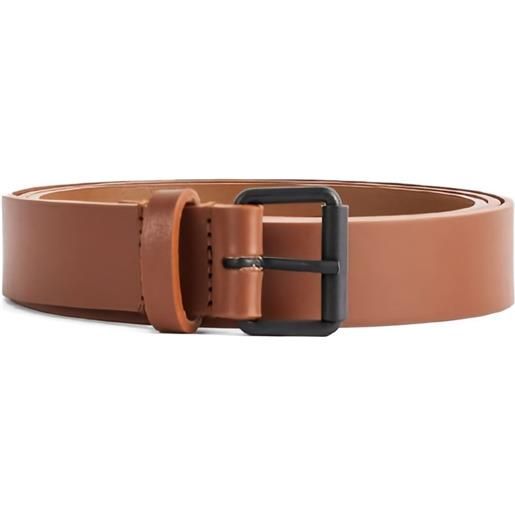 Sofie D'hoore cintura con fibbia squadrata - marrone