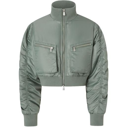 PINKO giacca con zip - verde