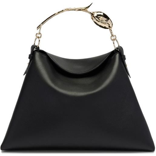 ERDEM borsa bloom grande - nero