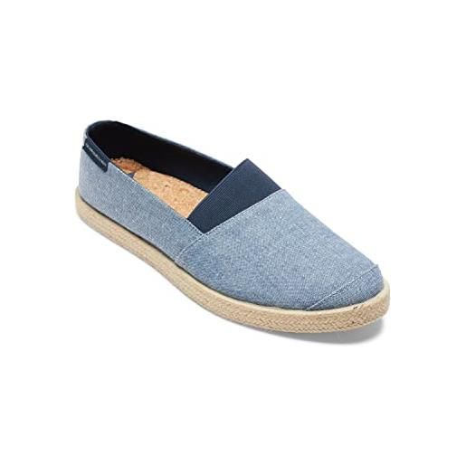 Quiksilver espadrilled, espadrillas uomo, blu blue white blue xbwb, 41 eu