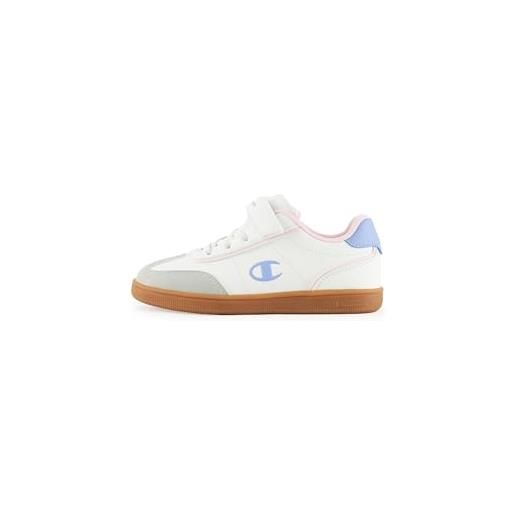 Champion prestige, scarpe da ginnastica bambine e ragazze, white ww005, 29.5 eu