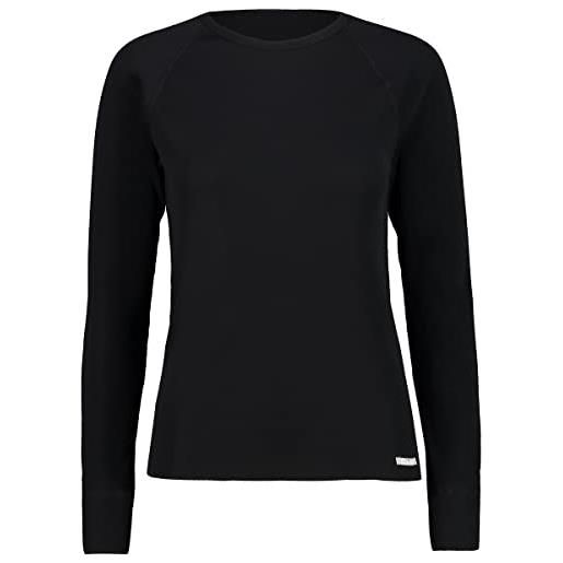 CMP - felpa donna, nero, xxs