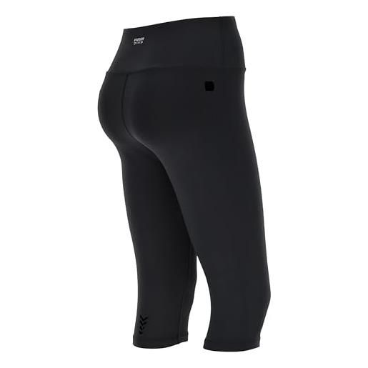 FREDDY superfitd2, pinocchietto corsaro sportivo da donna (it, testo, xs, regular, regular, nero)
