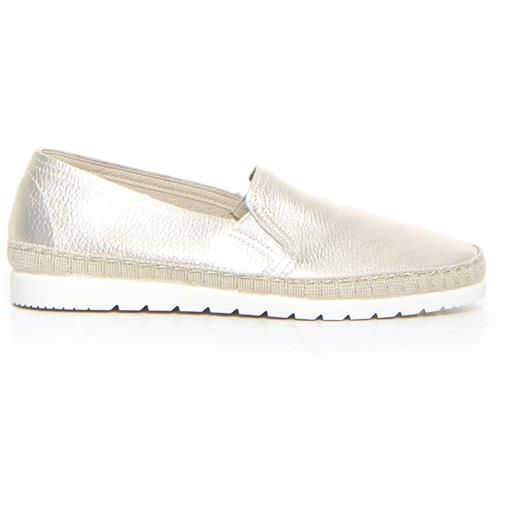 VALLEVERDE espadrilla casual platino - donna - platino