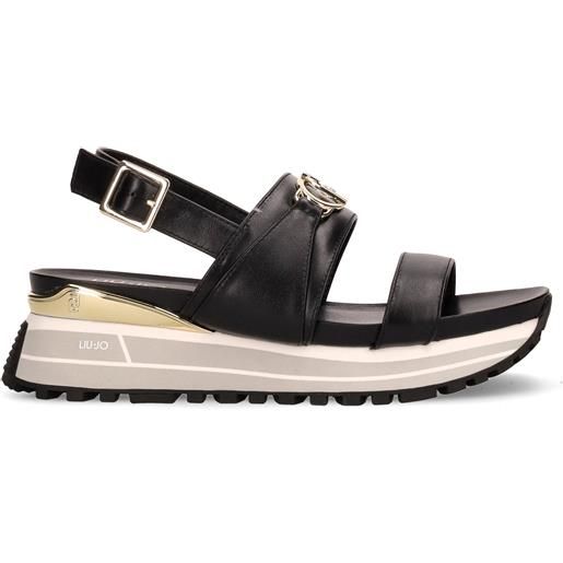 LIU-JO maxi wonder sandalo con zeppa - donna - rame