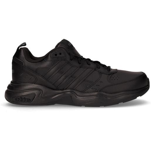 ADIDAS strutter sneaker in pelle rivestita nero - uomo - nero