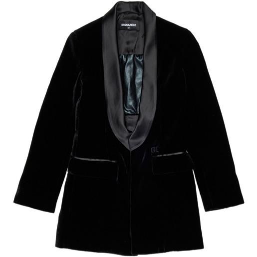 DSQUARED2 KIDS blazer monopetto - nero