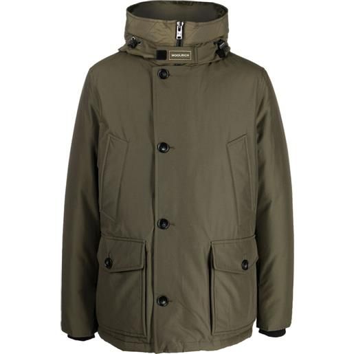 Woolrich parka imbottito arctic - verde