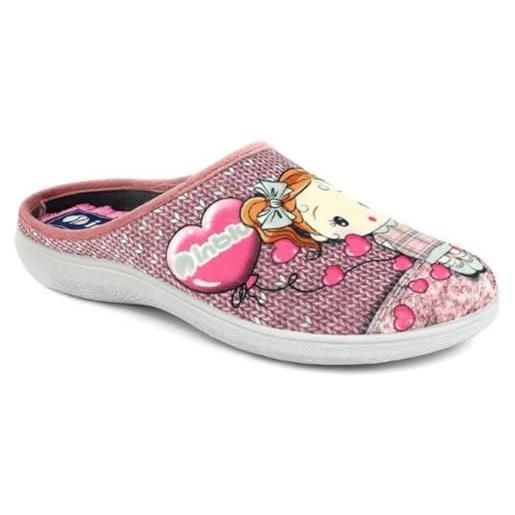 Inblu pantofole bambolina, donna, rosa, 40 eu