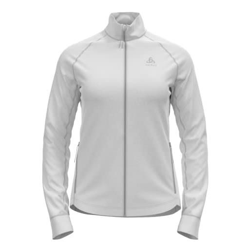 Odlo berra full zip fleece xxl, white
