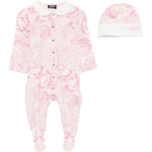 Versace Kids pigiama underwater barocco - toni neutri