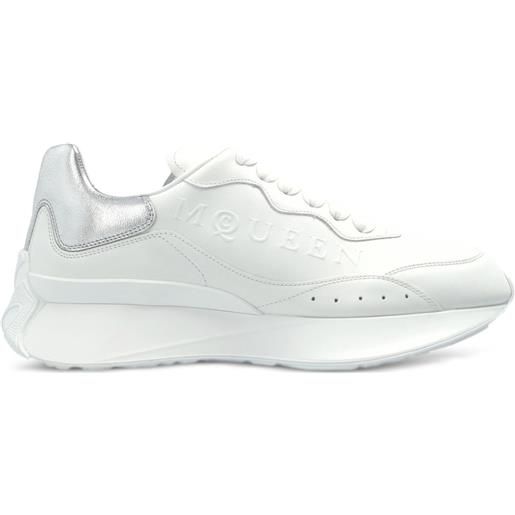 Alexander McQueen sneakers sprint runner con inserti - bianco
