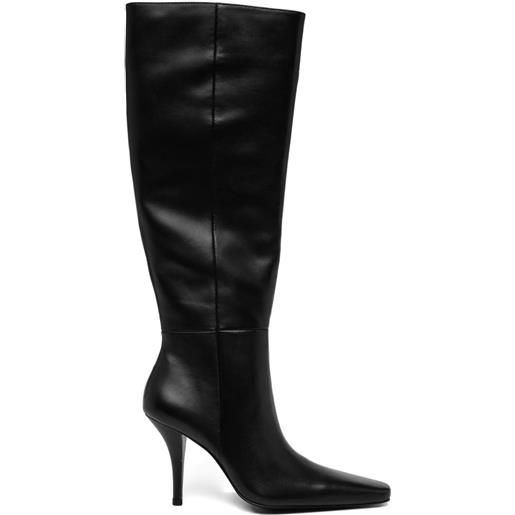 Senso stivali al ginocchio ora i - nero