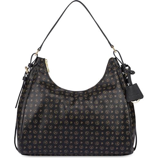 POLLINI hobo bag heritage soft touch - nero