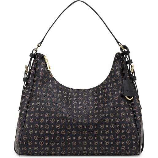 POLLINI hobo bag heritage pvc - blu
