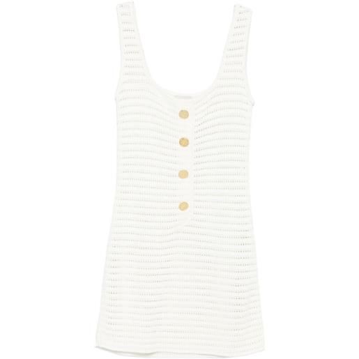 Le Kasha abito corto siflag - bianco