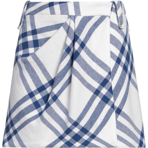 BURBERRY - minigonna