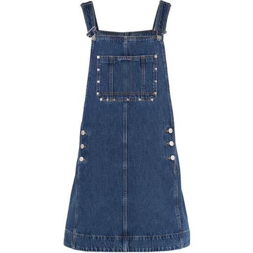 7 For All Mankind abito denim - blu