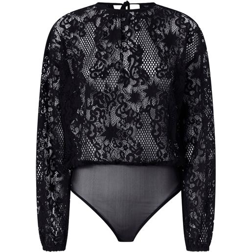 PINKO body a maniche lunghe - nero