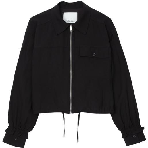 3.1 Phillip Lim blusa con zip - nero