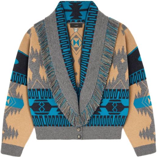 Alanui bomber icon con frange - toni neutri