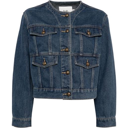 b+ab giacca denim - blu