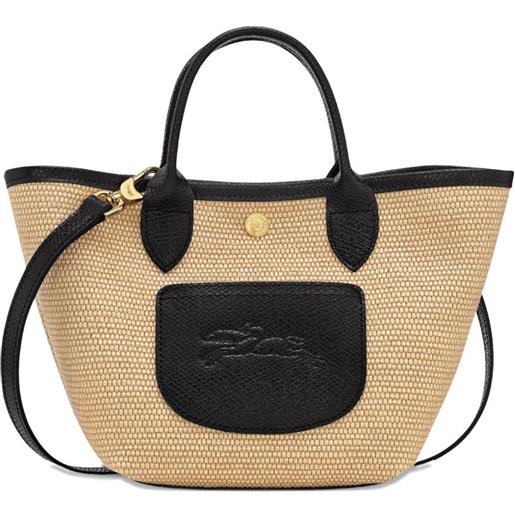 Longchamp borsa tote le pliage mini - nero